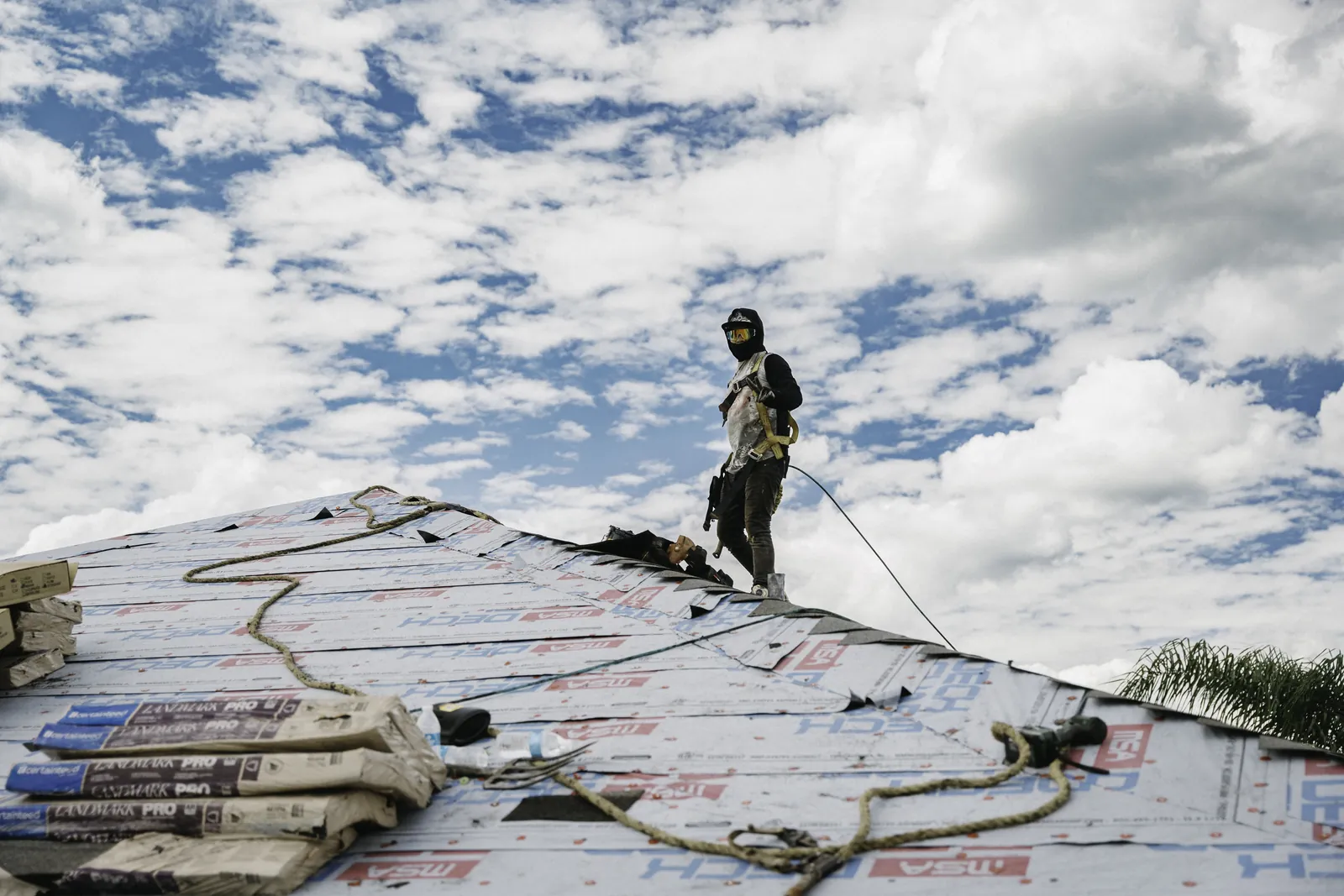 Roofing underlayment detail within a residential roof system