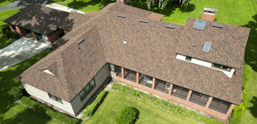 Leesburg residential shingle roof installation by West Orange Roofing, a trusted Central Florida roofer specializing in high-quality roofing services.